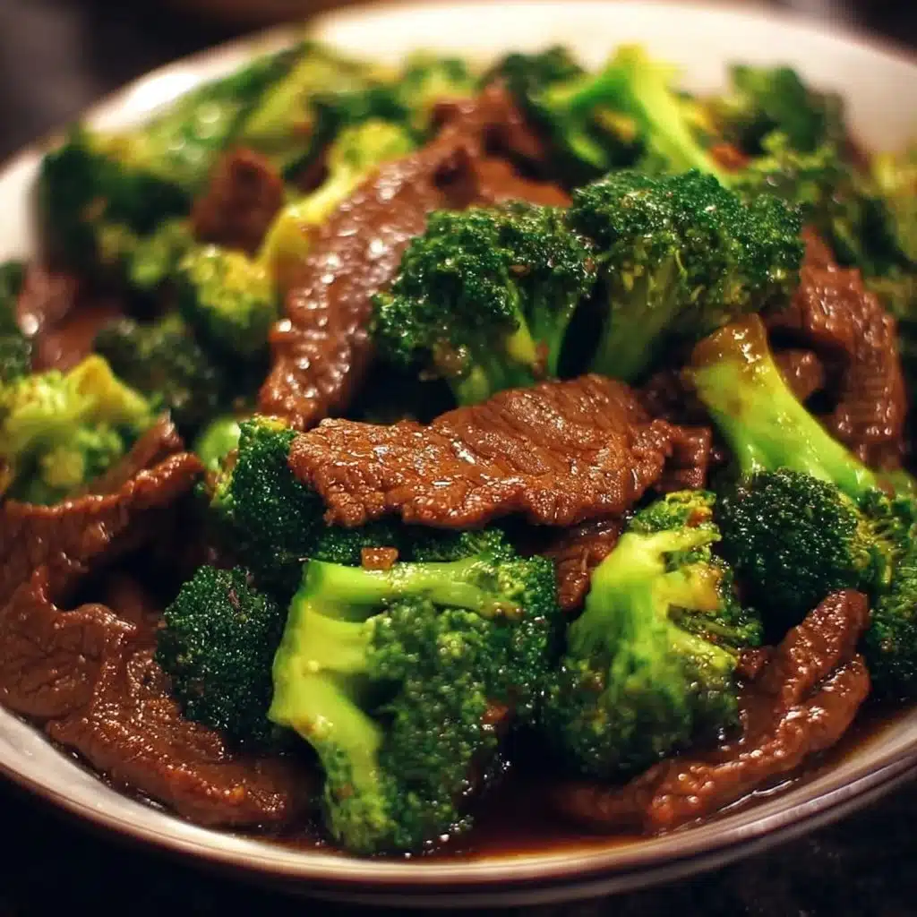 Chinese Beef and Broccoli