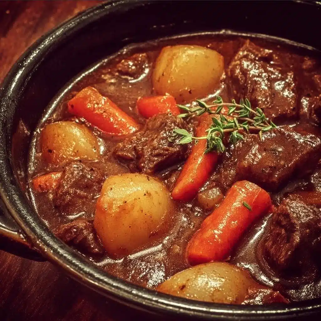 Classic Old Fashioned Beef Stew