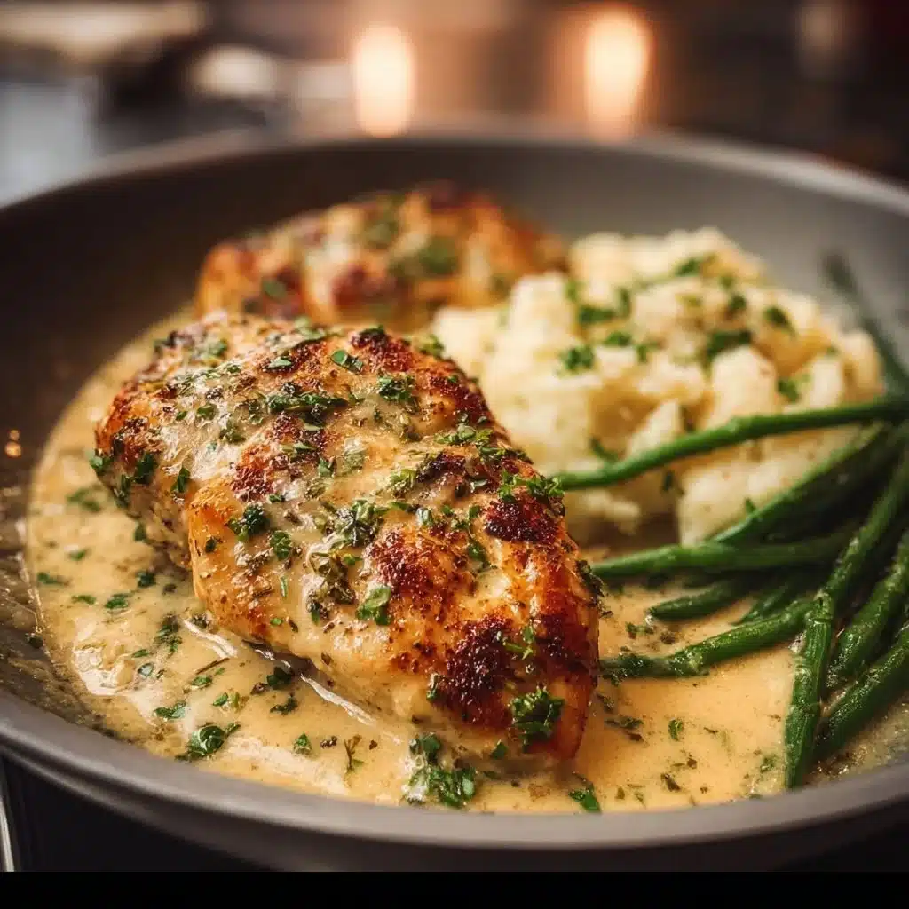 Creamy Garlic Parmesan Chicken Breast