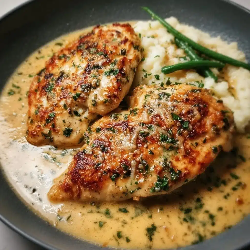 Creamy Garlic Parmesan Chicken Breast