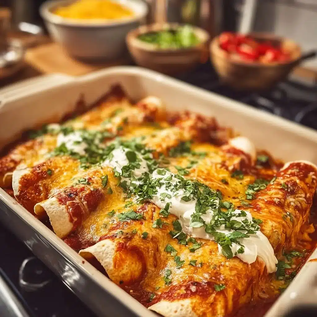 Delicious Chicken Enchiladas