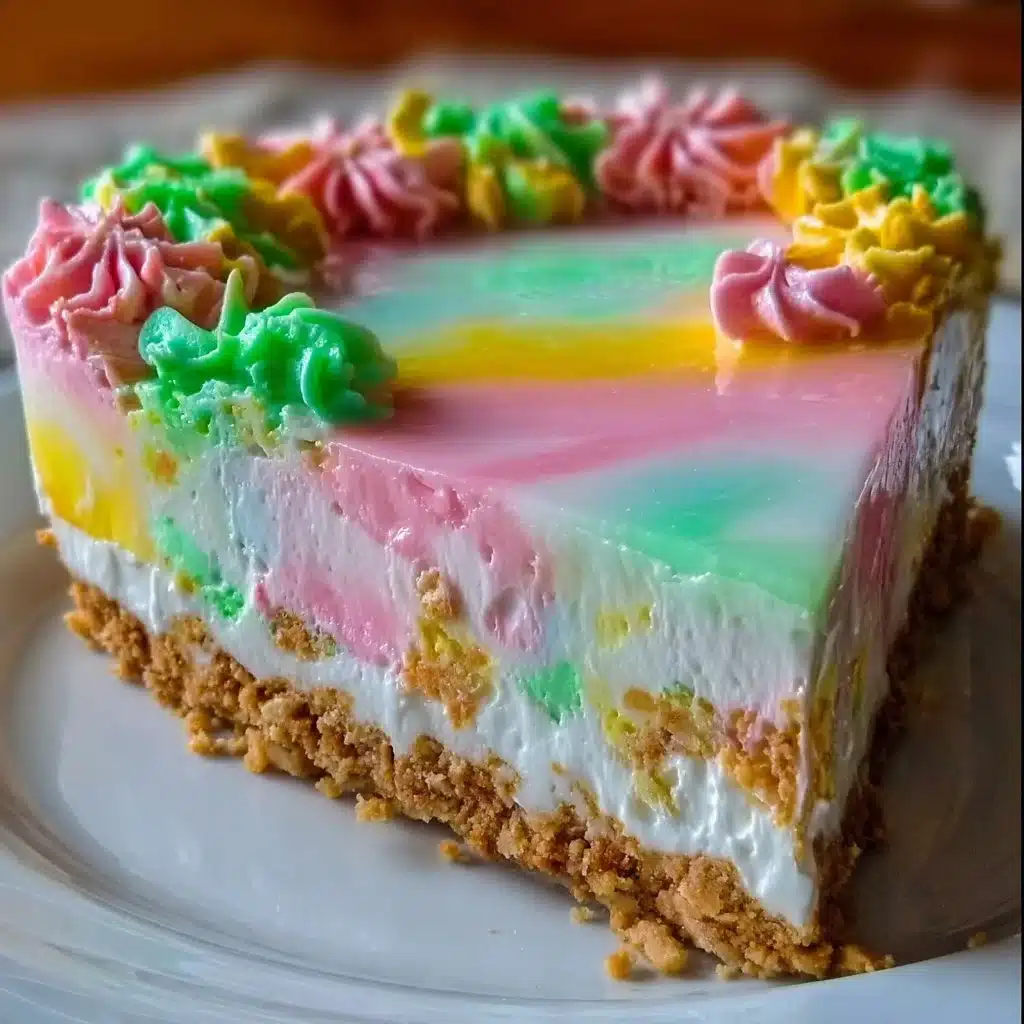 Easter No Bake Jello Pie