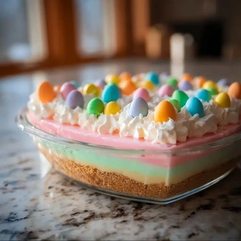 Easter No Bake Jello Pie