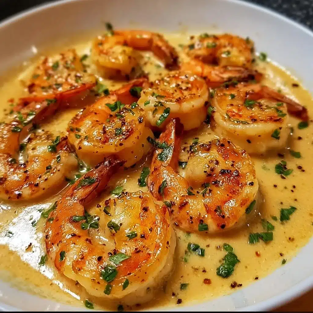 Easy Creamy Garlic Shrimp