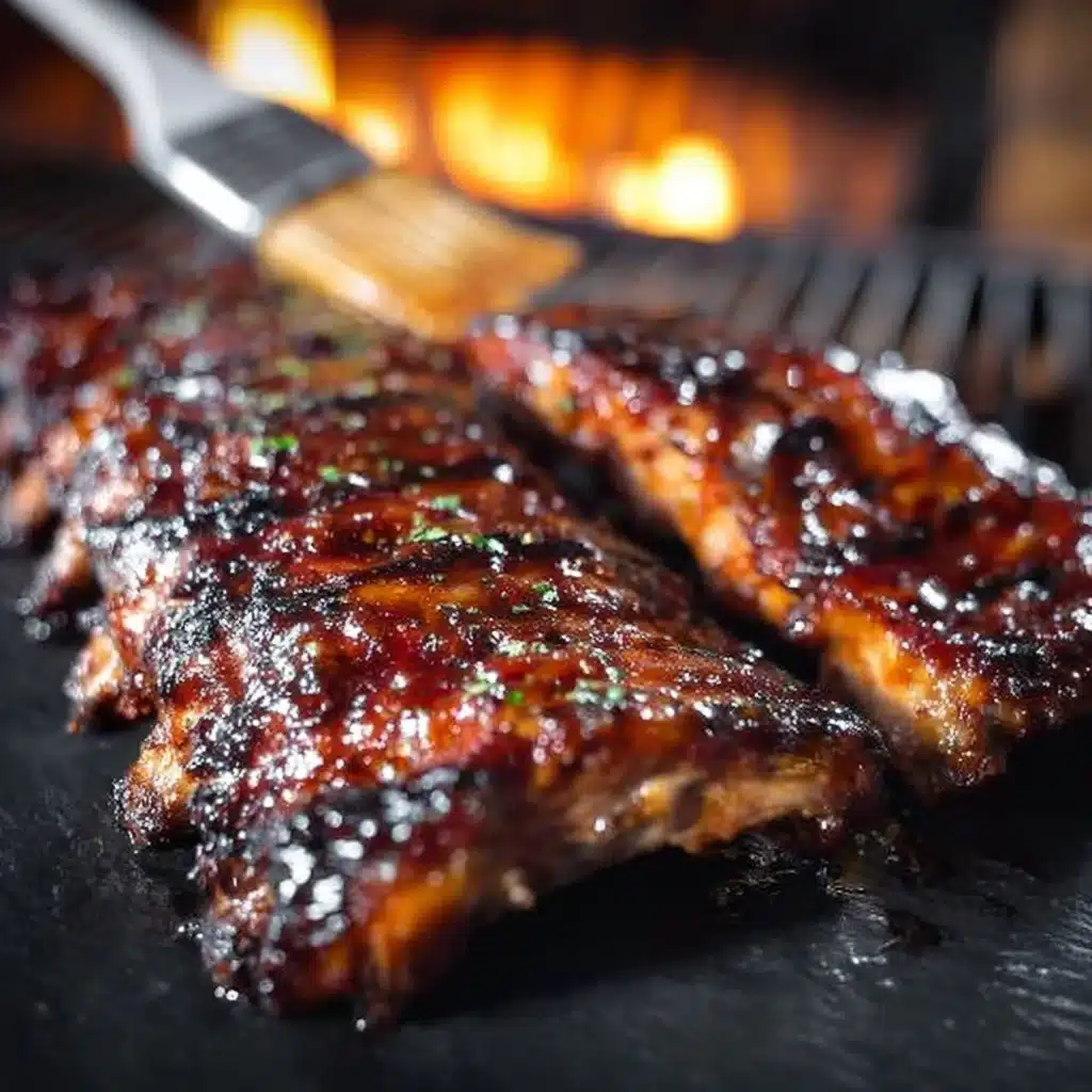 Grilled Ribs (ribs on the grill)