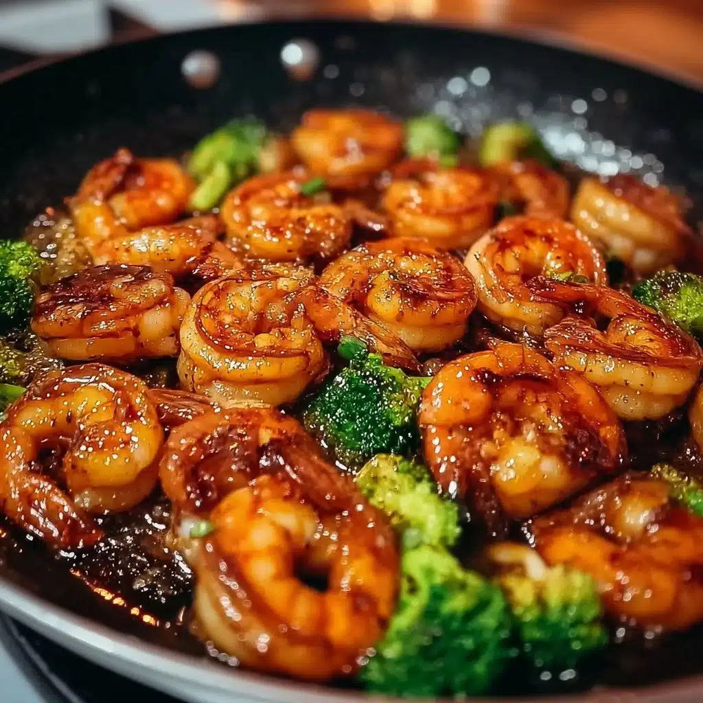 High-Protein Honey Garlic Shrimp