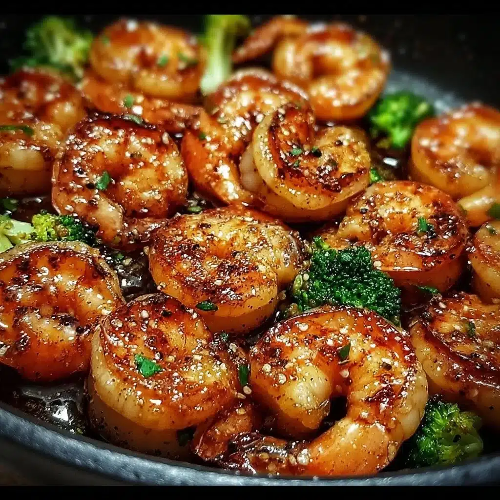 High-Protein Honey Garlic Shrimp