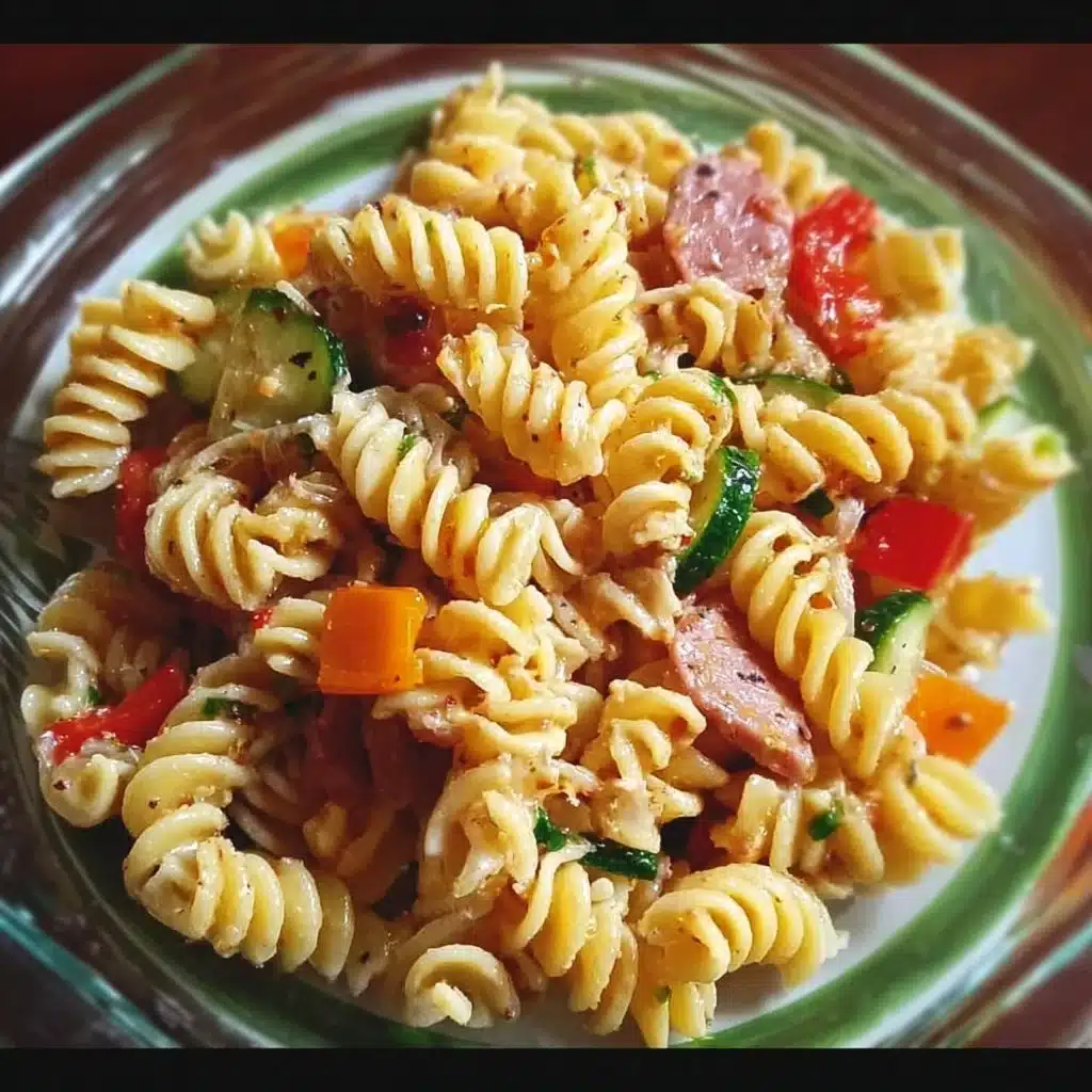 High Protein Italian Pasta Salad