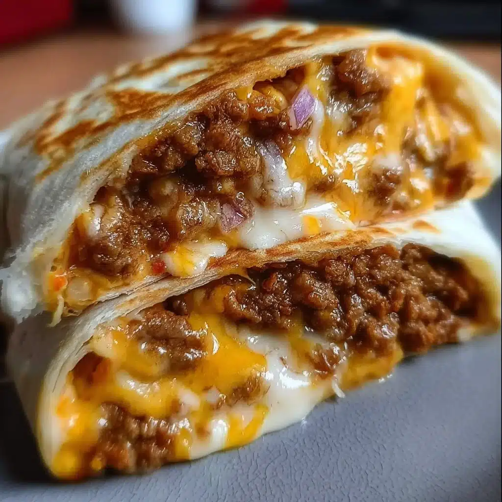 Loaded Taco Bell Beefy Melt Burrito
