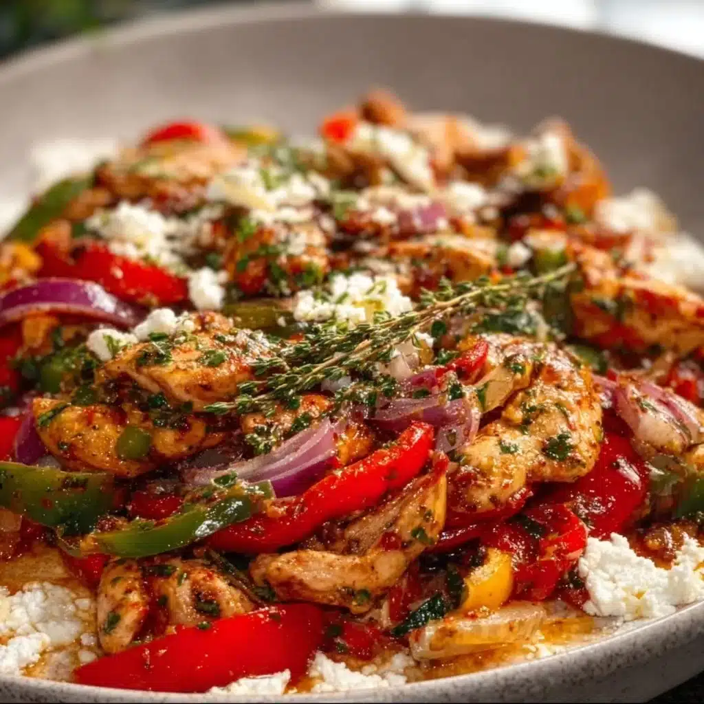 Mediterranean Chicken Stir Fry Recipe