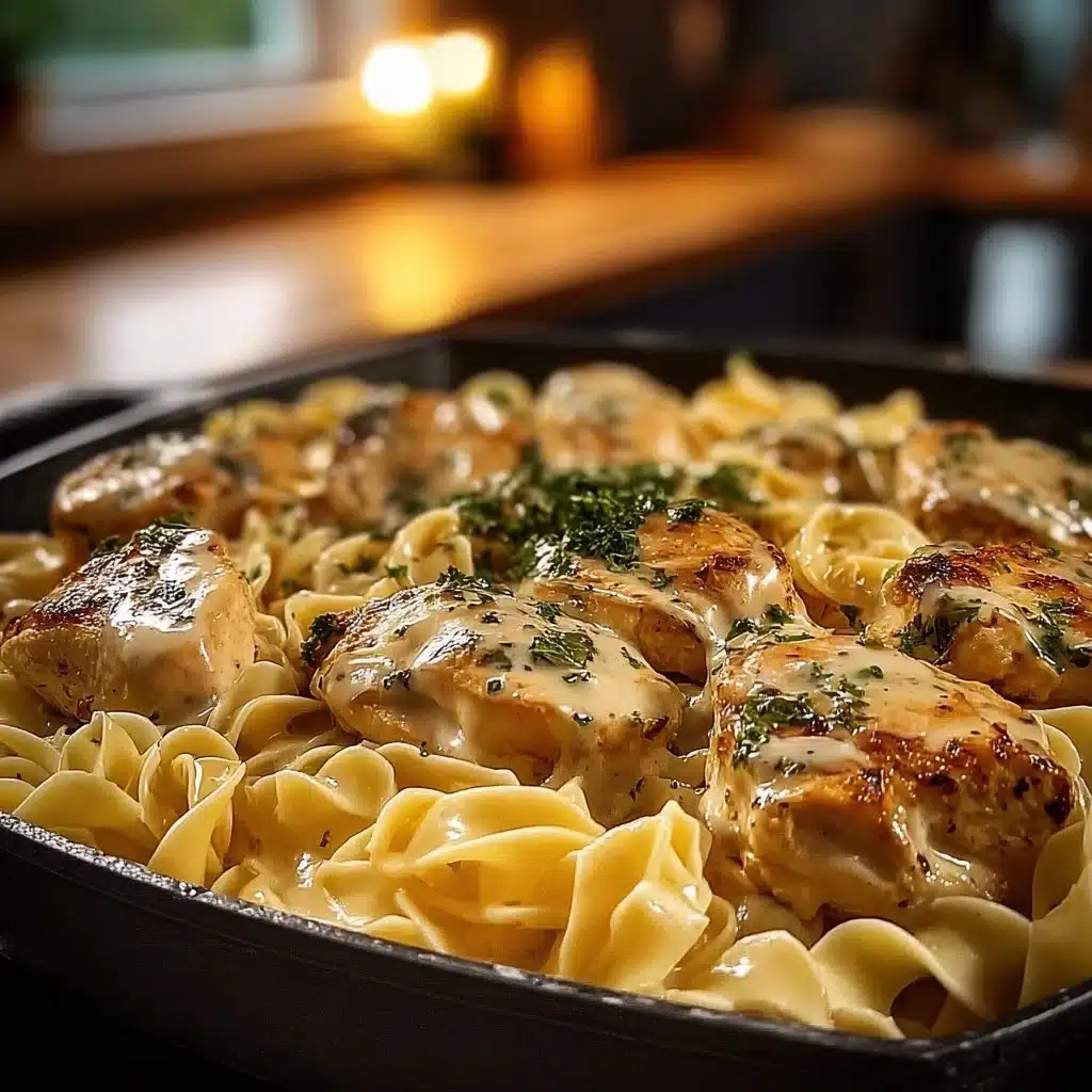 One-Pan Chicken and Egg Noodles