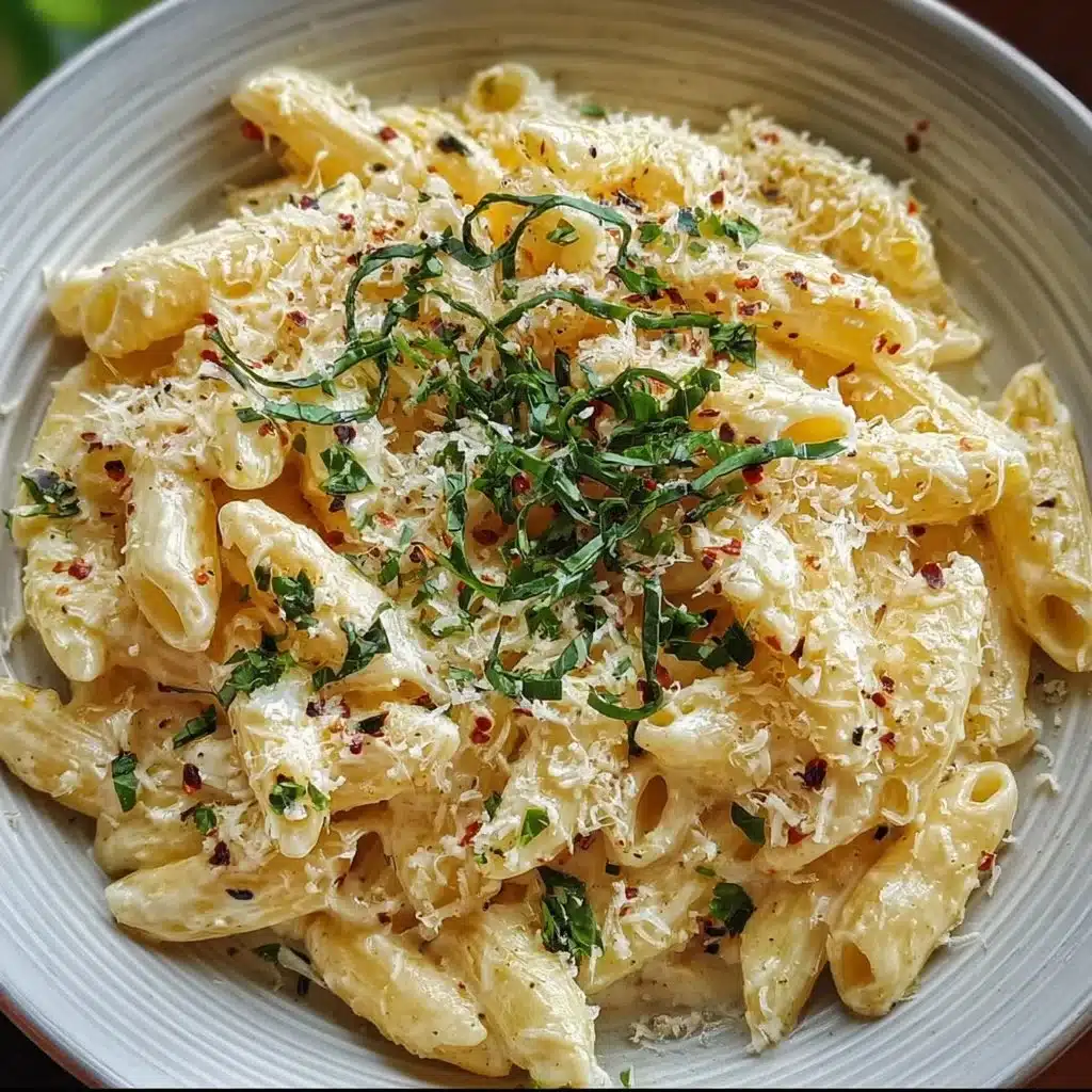 One Pot Creamy Garlic Pasta