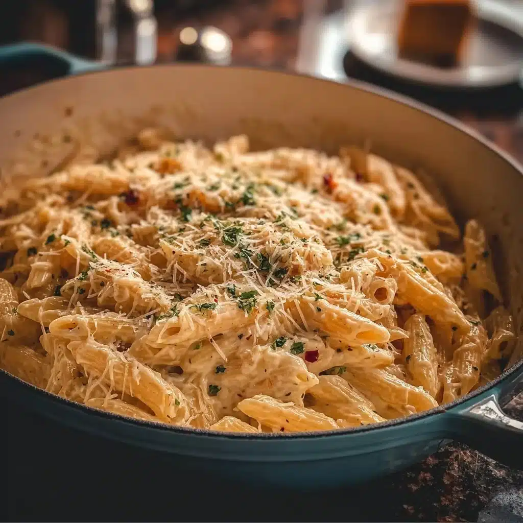 One Pot Creamy Garlic Pasta