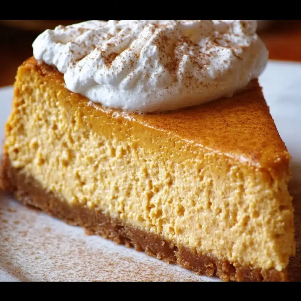 Pumpkin Cheesecake