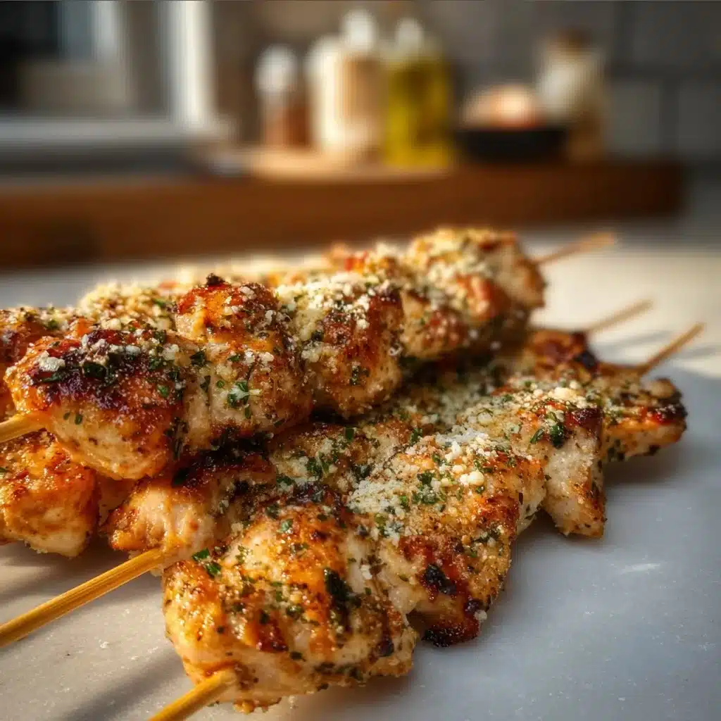 Ranch Garlic Parmesan Chicken Skewers 5 Ranch Garlic Parmesan Chicken Skewers