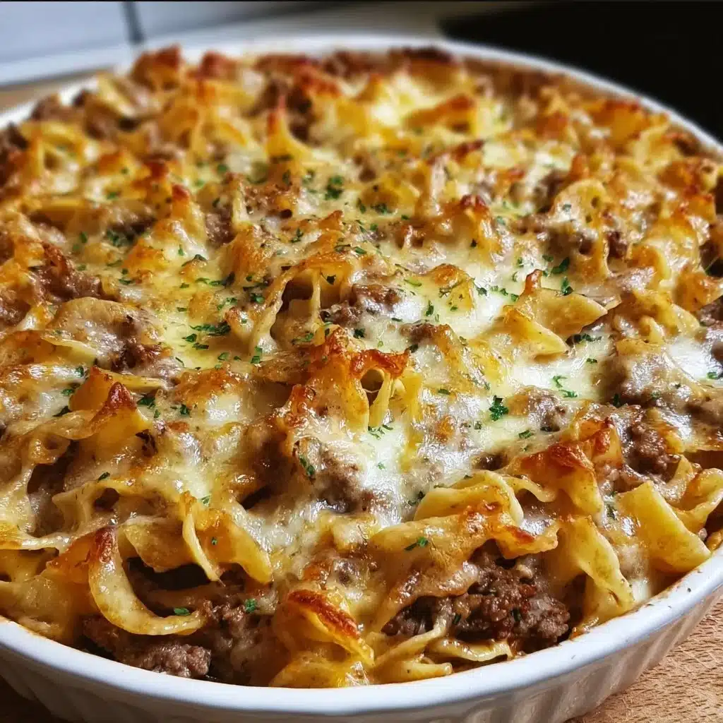 Sour Cream Beef Noodle Casserole