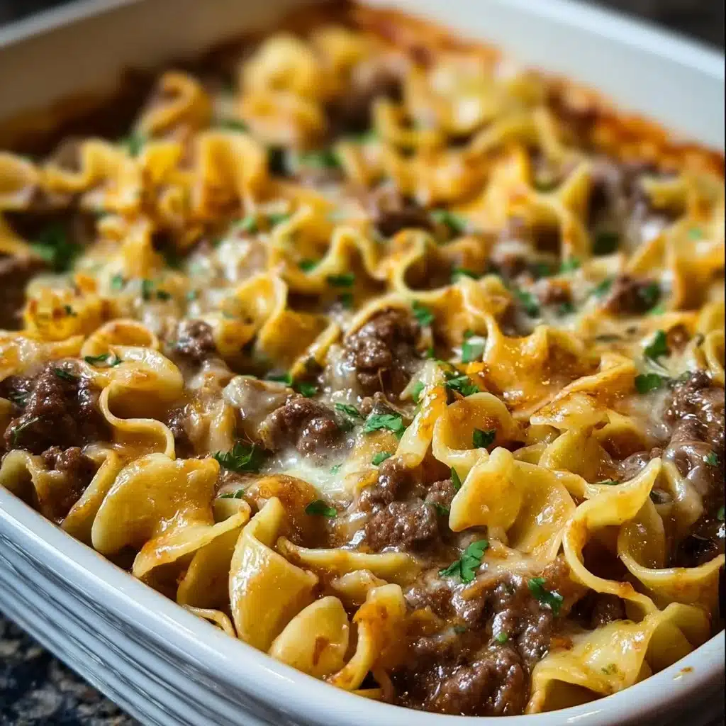 Sour Cream Beef Noodle Casserole 5 Sour Cream Beef Noodle Casserole