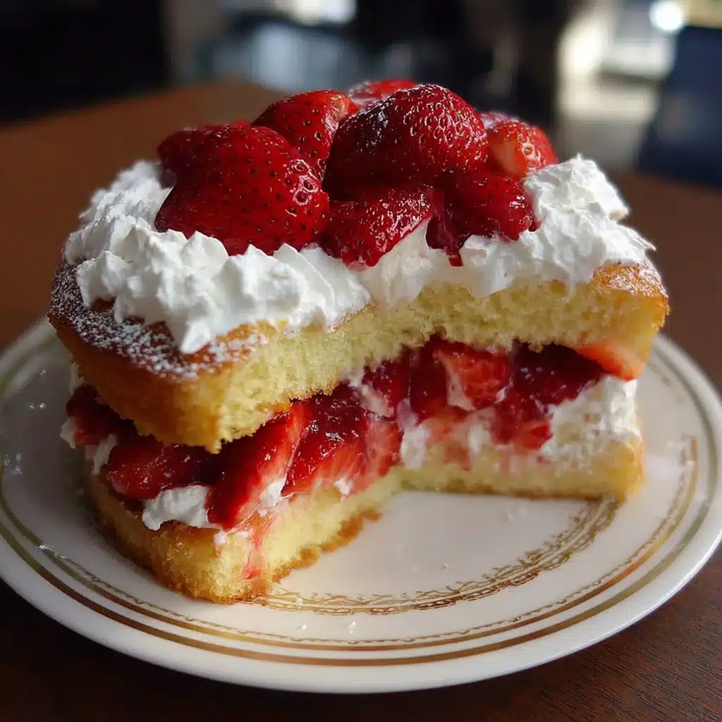 Strawberry Shortcake Cake
