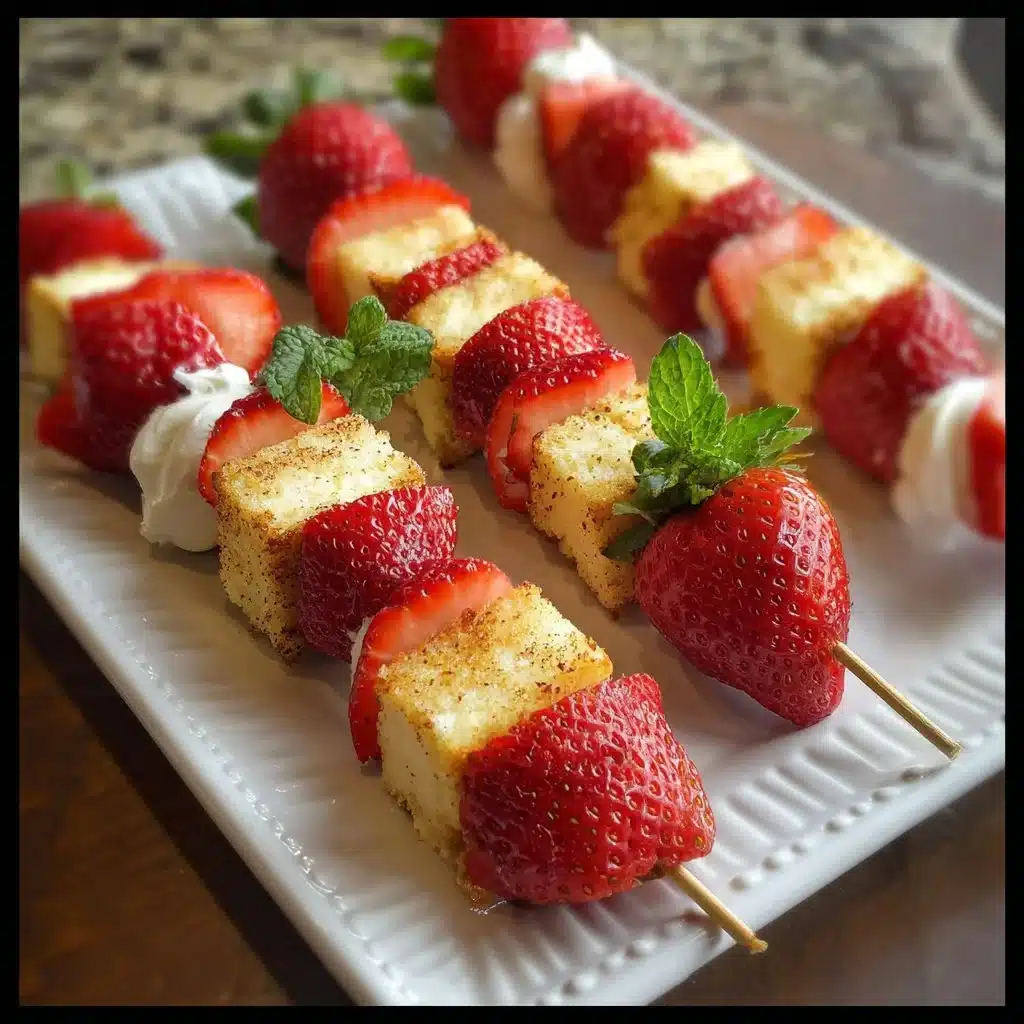 Strawberry Shortcake Kabobs