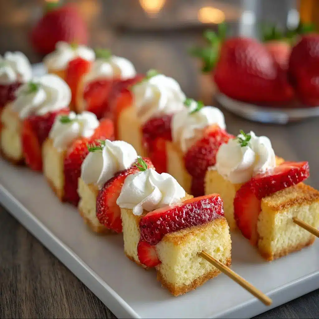 Strawberry Shortcake Kabobs