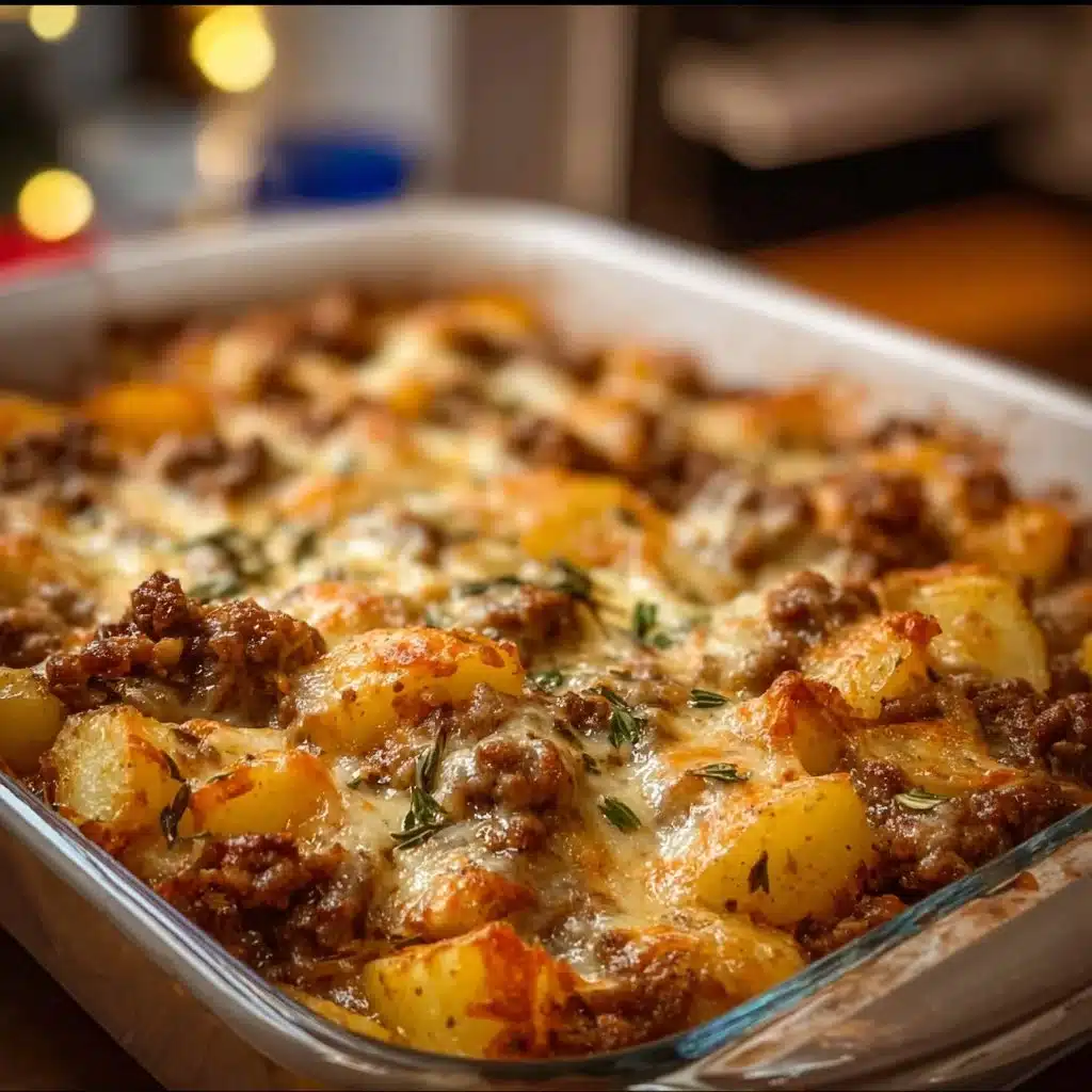 5-Ingredient Hamburger & Potato Casserole