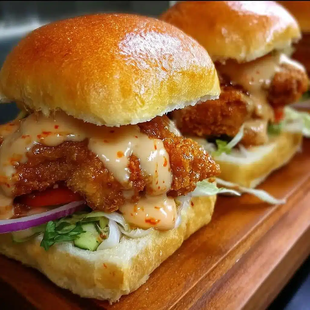 Bang Bang Chicken Sliders Recipe 6 Bang Bang Chicken Sliders Recipe