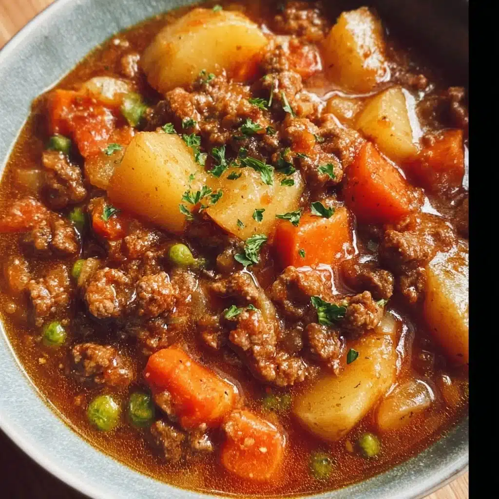 Easy Ground Beef Stew