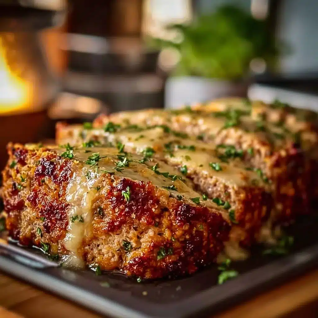 Garlic Parmesan Chicken Meatloaf 5 Garlic Parmesan Chicken Meatloaf