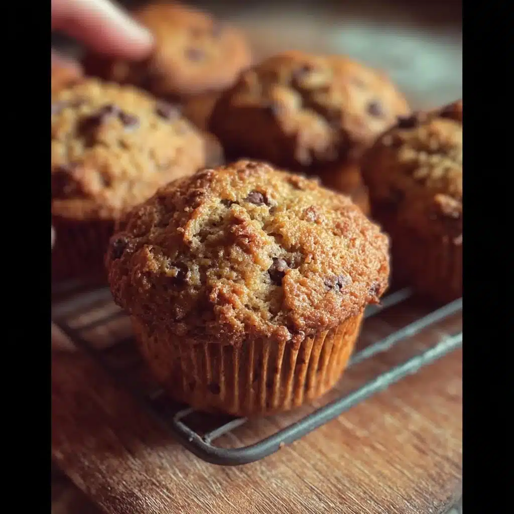 Healthy Peanut Butter Banana Muffins