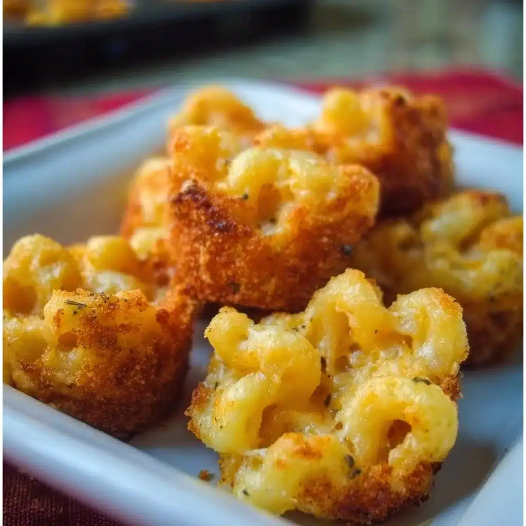 Mini Macaroni and Cheese Bites