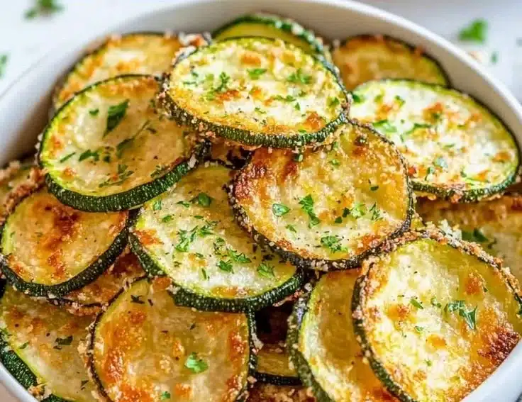 Oven-Baked Zucchini Chips 6 Oven-Baked Zucchini Chips