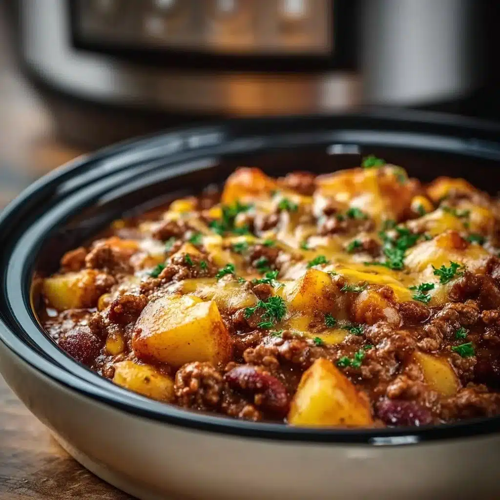 Slow Cooker Cowboy Casserole