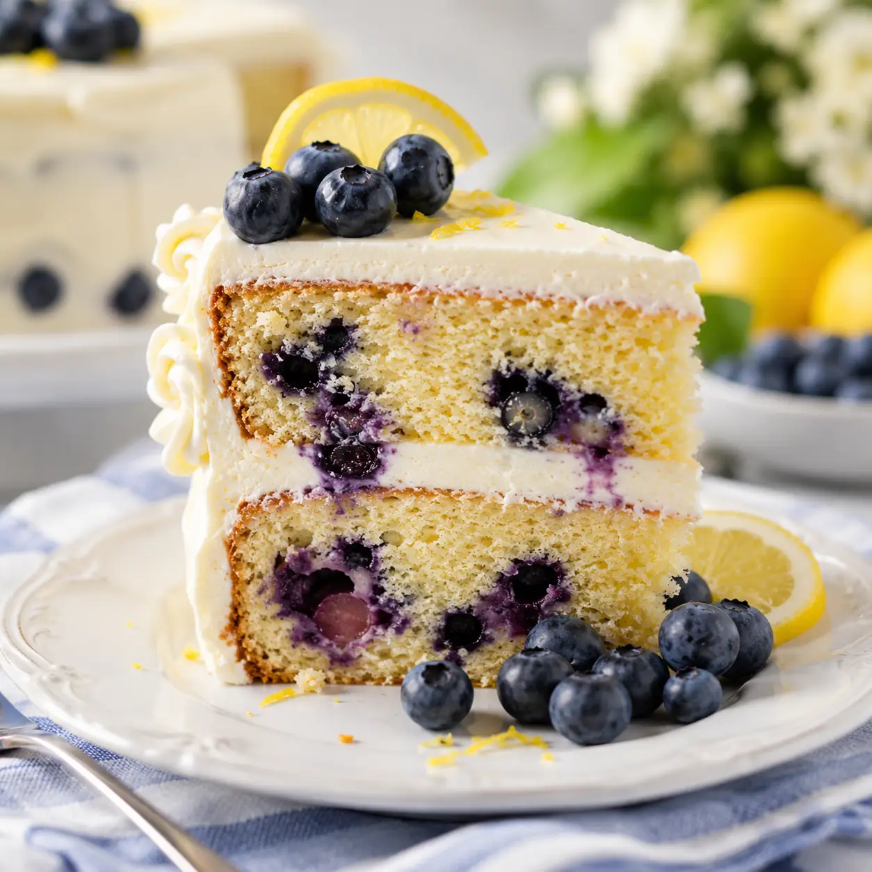 Lemon Blueberry Cake