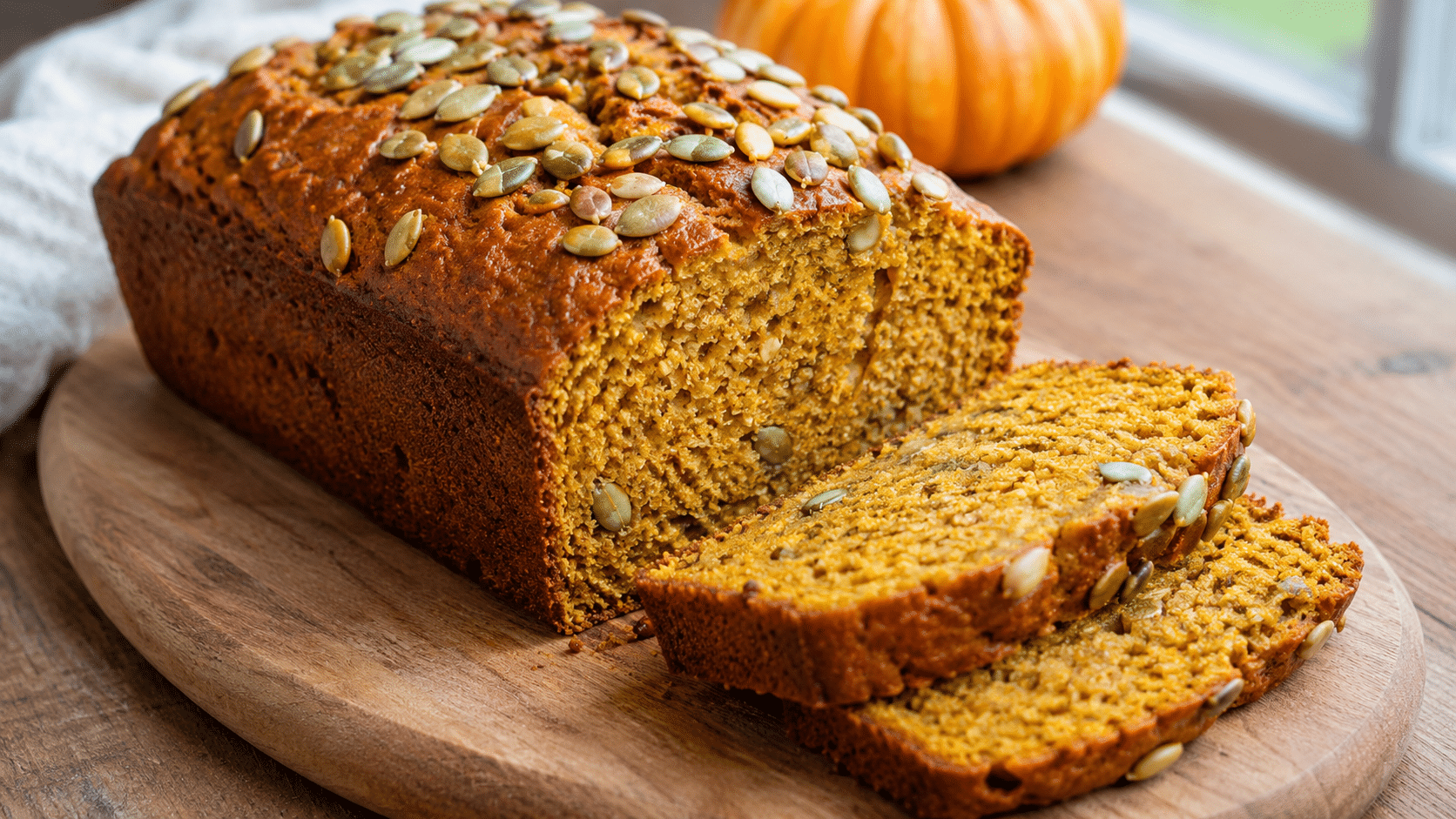 High Protein Pumpkin Bread