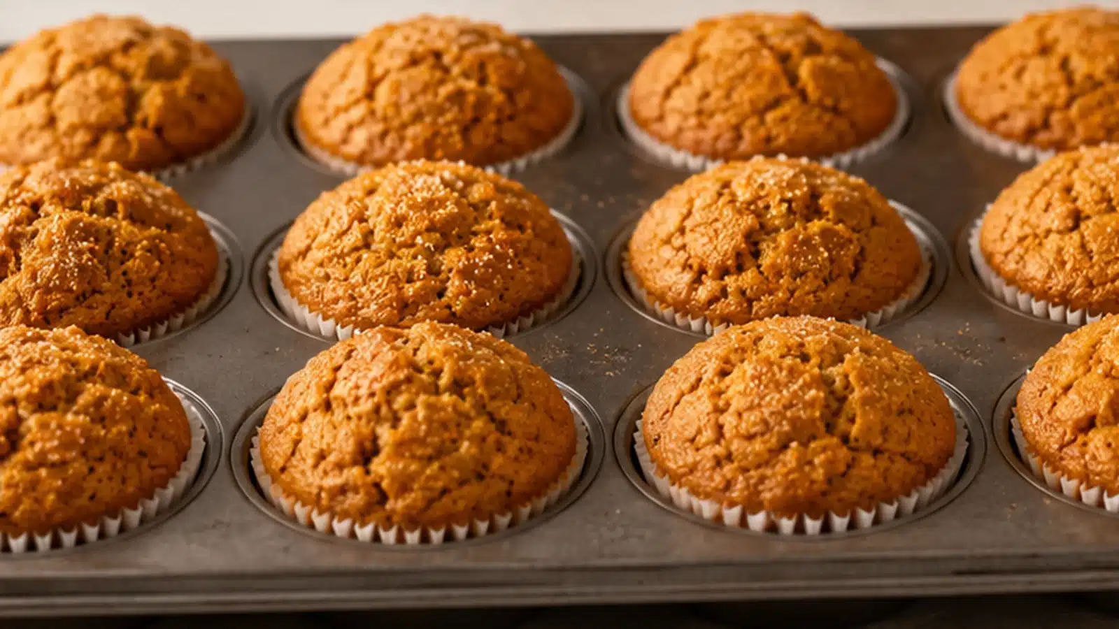 Greek Yogurt Pumpkin Muffins