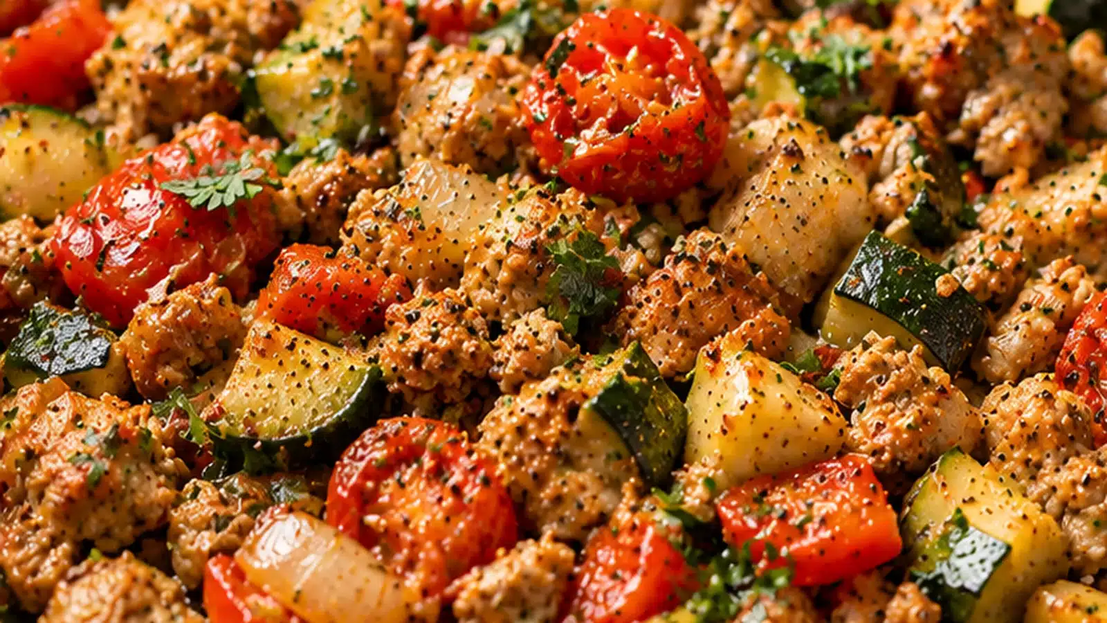 Healthy Ground Turkey Dinner