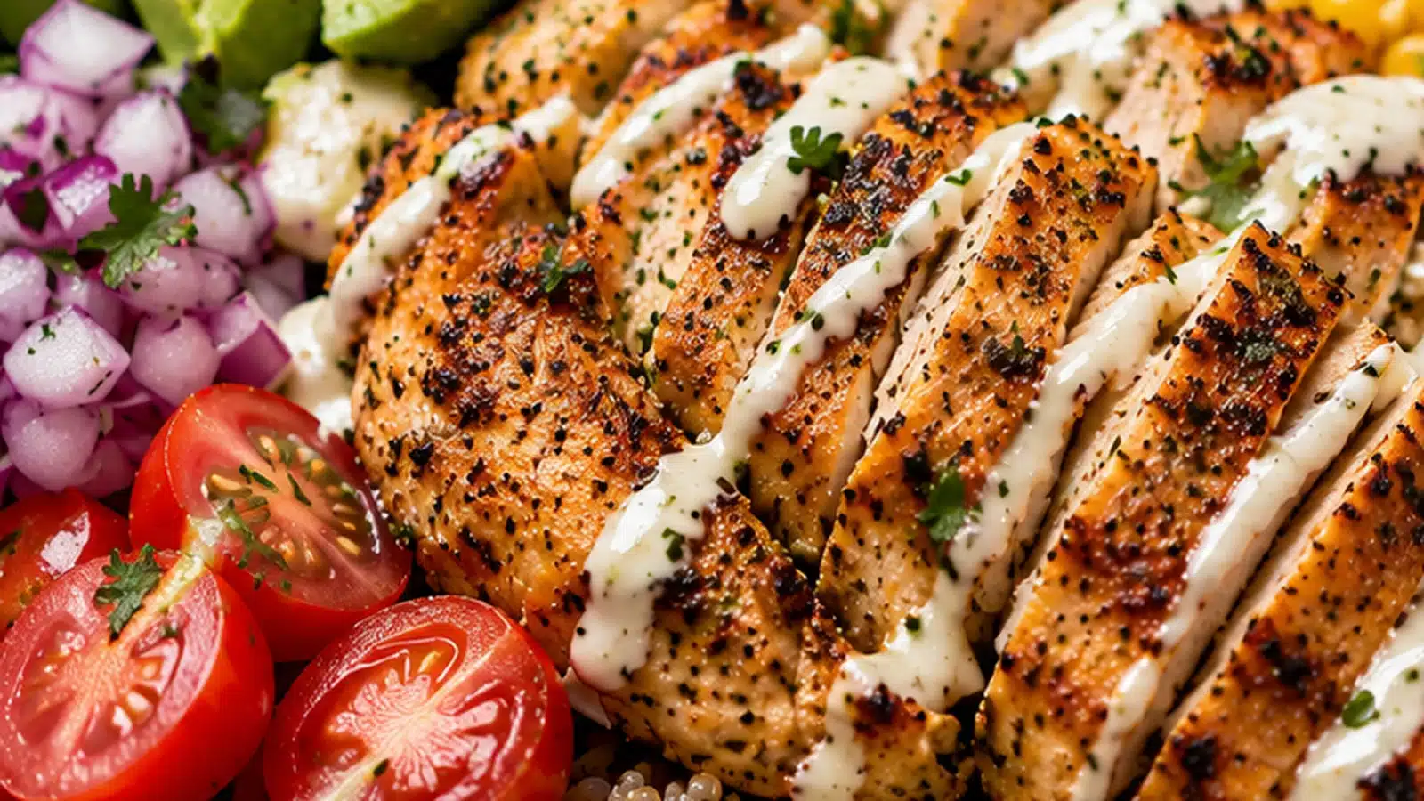 High Protein Chicken Bowl